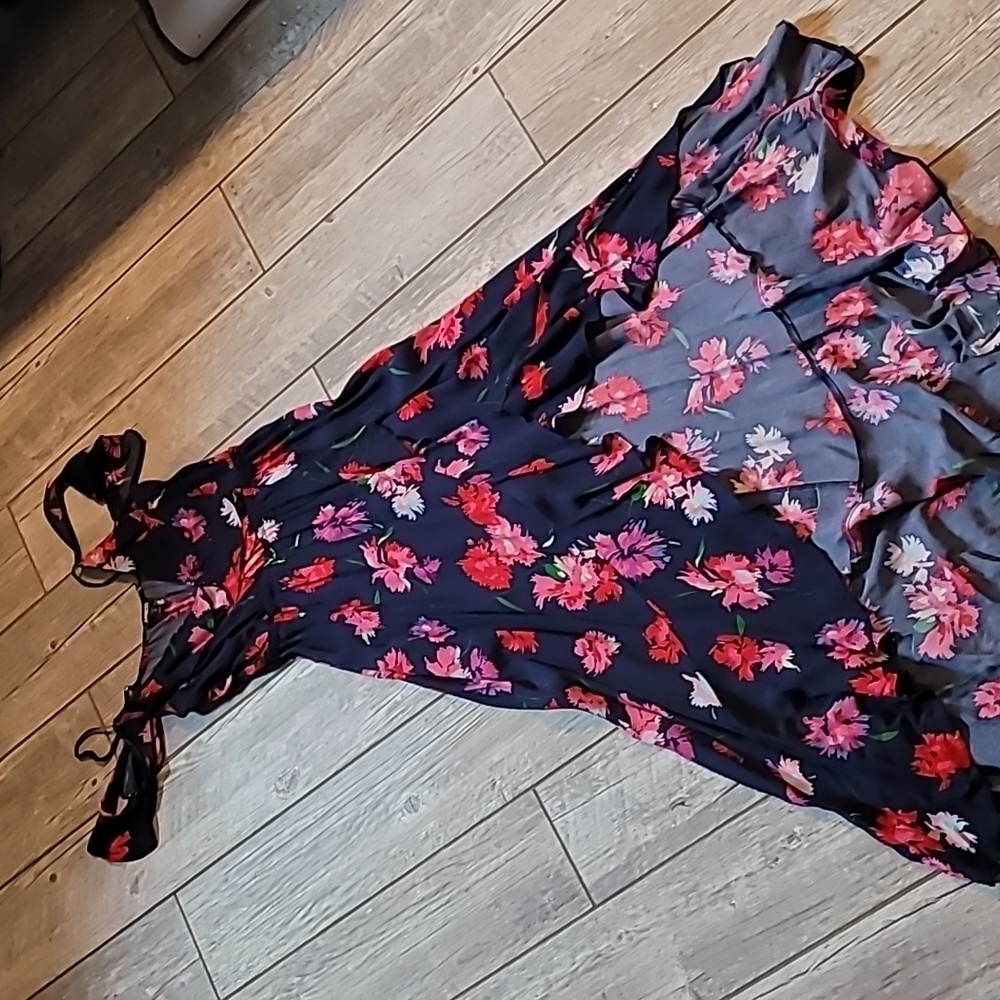 Express High Low Floral Dress